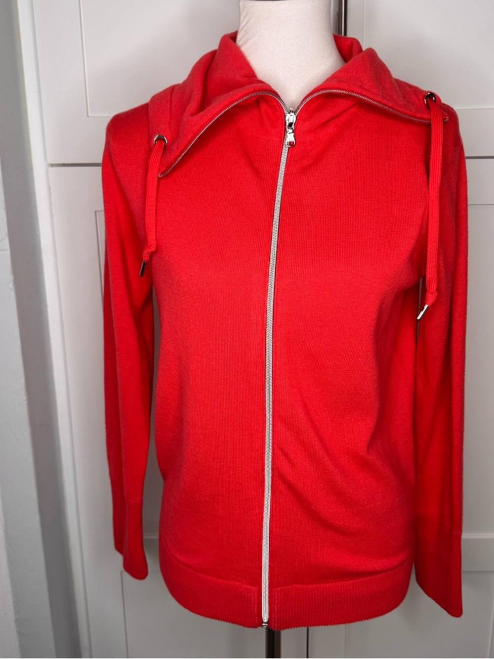 Polo Golf Ralph Lauren Cashmere Blend Zip Front Cardigan Corral Size Small